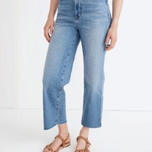 Madewell Perfect Vintage Wide Leg Crop - Catlin Wash